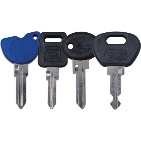 Chiave Auto Fiat SIP2P Silca Acciaio Nichelato 5 Pezzi