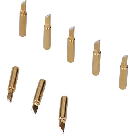 10 goldene Lötspitzen, Ersatzzubehör für Lötkolben 60W900M-TK