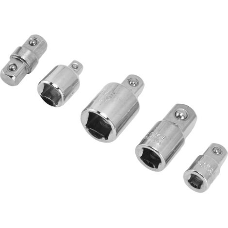5 pièces Adaptateur Douille Compact Robuste pour Cliquet - Outil Industriel Pratique