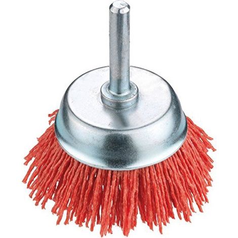 Brosses soucoupe nylon diamètre 50 mm fil diamètre 0,20 mm - Leman (1/2)