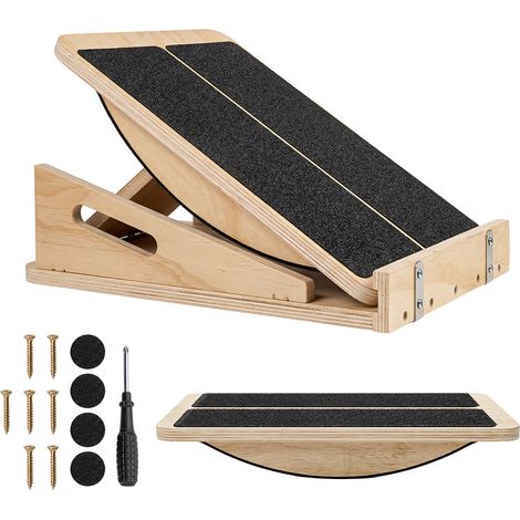 Centra Calf Stretch Board Balance Trainer Slant Board Incline Angle Adjustable (1/5)