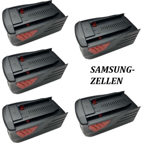 5x Trade-Shop Li-Ion Akku, 36V / 4000mAh für Hilti TE6A TE-6A TE-6A TE7A TE-7A TE-7-A Bohrhammer Schlagbohrmaschine Akkuschrauber Bohrmaschine (1/5)