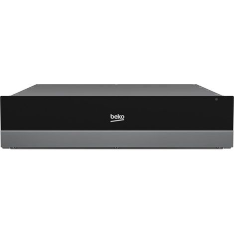 Beko Wärmeschublade DRW11401FB schwarz 22 Liter mit Teleskopauszug + griffloses öffnen