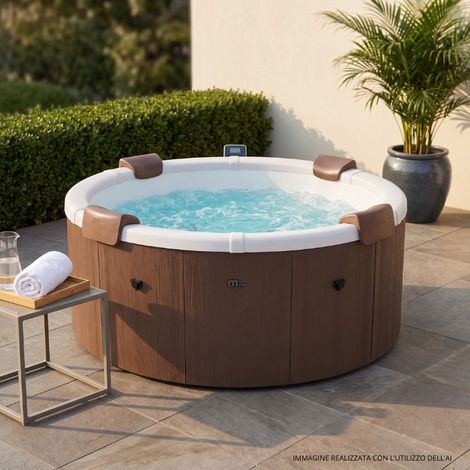 Piscina idromassaggio rotonda da giardino Rova Mspa 6 persone
