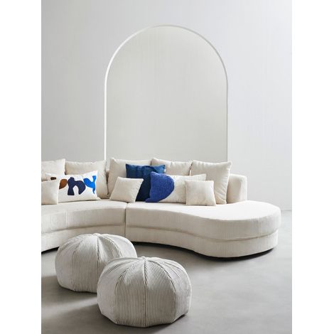 Mömax Wohnlandschaft Limoncello beige Cord (1/5)