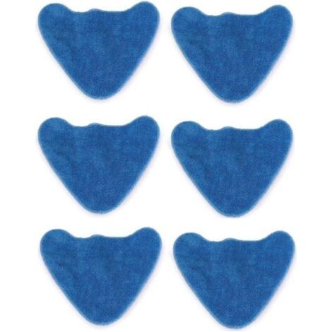 6 Packs pour housse vadrouille VAX S86-CCM-3 S86-MC-C S86-SF-B S86-SF-C--31x24cm bleu (1/4)