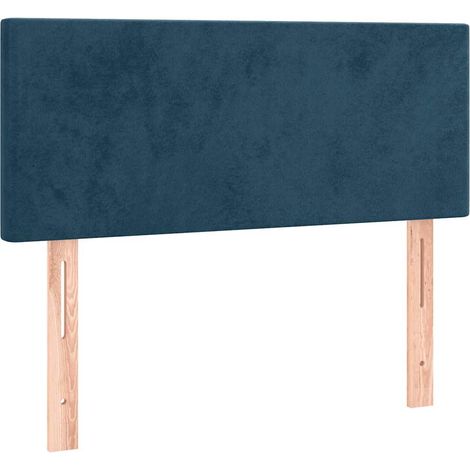 Maison Exclusive - Cabecero de terciopelo azul oscuro 80x5x78/88