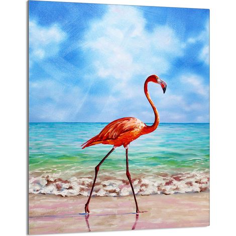 Glasschneidebrett 40x52 Flamingo (1/5)