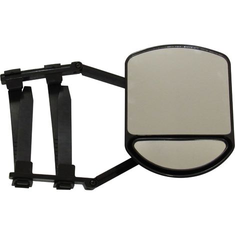 Dual Lens Extending Towing Mirror (Car Caravan Trailer Extension Steady View Universal)