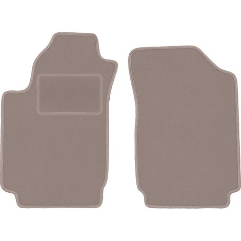 Tappetini anteriori per: Fiat Stilo hatchback, station wagon (2000-2008) beige