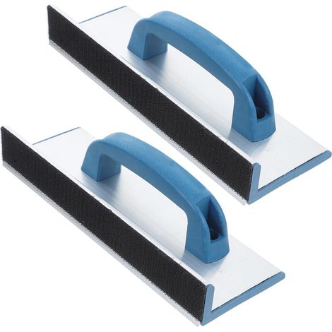 Lot de 2 supports de papier abrasif avec poignée ergonomique pour Sans papier abrasif Pour murs (1/5)