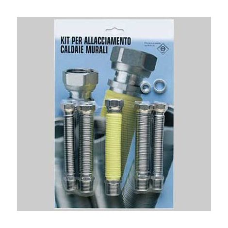 KIT PER ALLACCIAMENTO CALDAIE MURALI  3/4 MF 220420     MADE IN ITALY