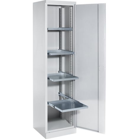 eurokraft pro, Armoire d'atelier, largeur 500 mm, 4 tablettes (1/5)