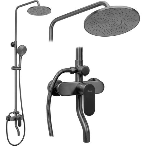 Set Da Doccia Rea Drop Titanium (1/5)