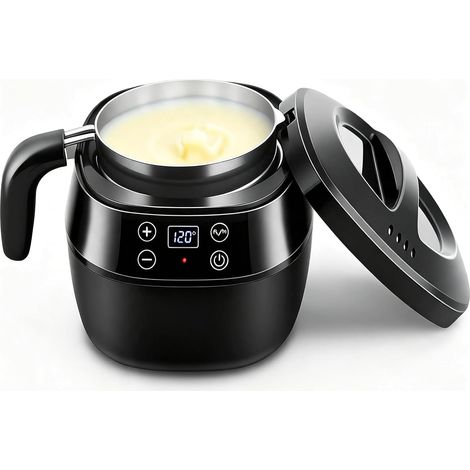 Fondeur De Cire électrique 1L Pour Fabrication De Bougies  Kit Fabrication Bougies, Contient MèChe Et Dispositif De Centrage, Outil Complet Pour Fondre La Cire De Bougie (1/5)