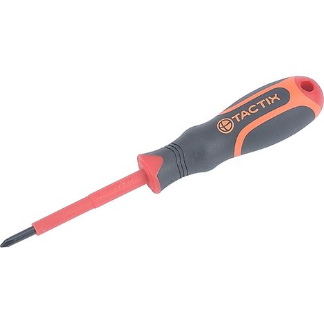 TACTIX - CACCIAVITE  PROFESSIONALE A CROCE ISOLATO PH 1x80MM
