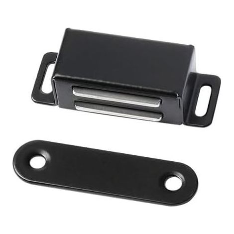 Porte d'armoire en acier inoxydable, fermeture magnétique (1/5)