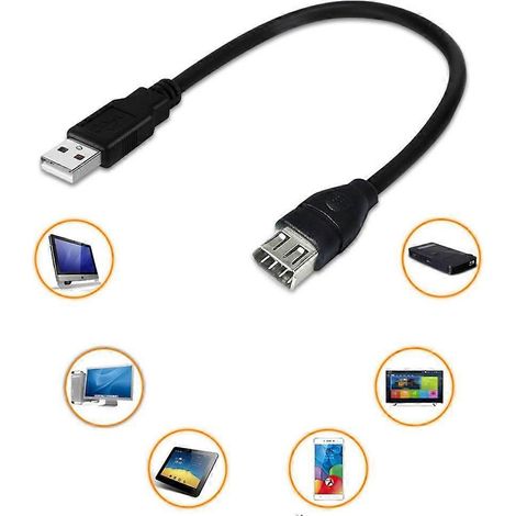 Câble convertisseur Firewire IEEE 1394 6 broches vers USB pour accessoires électroniques, 20 cm (1/4)