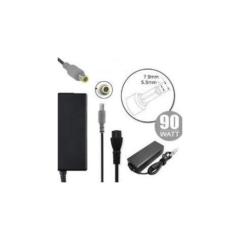 Alimentatore Compatibile Nilox NLX90W-IM07 per Notebook IBM 90W 20V 4.5A 7.9x5.5mm Nero (1/2)