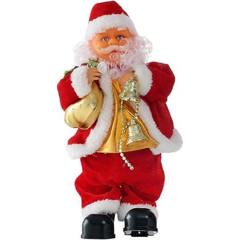 Musical Santa Claus Toy, Battery-Operated Dancing And Singing (1/4)