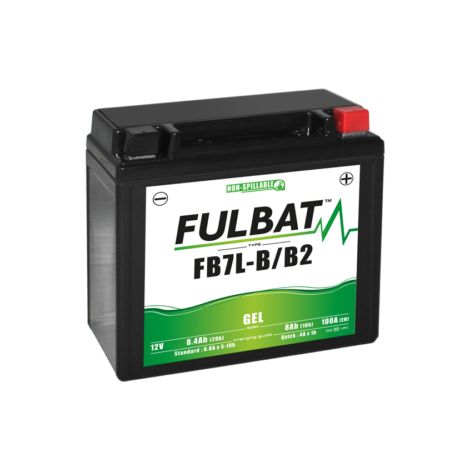 Batterie moto FULBAT FB7L-B/B2 GEL SLA Etanche 8,4AH 100 AMPS (1/3)