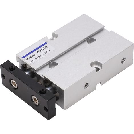 Vérin pneumatique à double effet en alliage d'aluminium antirouille TN16 0,10,9 MPa 10200 mm (TN16X20-S) (1/5)