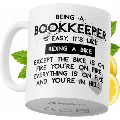 Mug humoristique pour comptable, avec un texte amusant et un design graphique original. Idéal pour les anniversaires, les fêtes et les occasions spéciales. Mug premium pour la maison, le bureau et le 