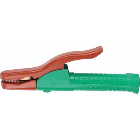 Pince porte-électrode AC/DC 40V 500A pour machine à souder, mâchoire de serrage en plier, compatible avec baguettes de soudure (1/5)