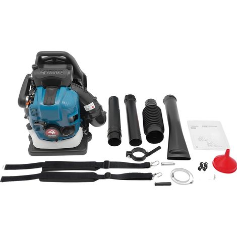 Souffleur de feuilles, moteur 4 temps, haute vitesse d'air, 75.6CC (1/2)