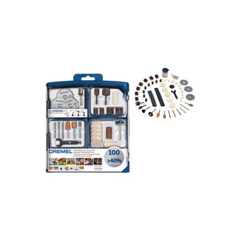 SET 100 ACCESSORI PER MULTIFUNZIONE - 1 pezzi DREMEL