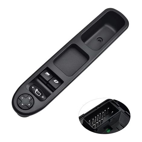 Interruptor del regulador de ventana para 207, KASturbo Interruptor de control del regulador de ventana C3 6554QC 6554.QC Delantero izquierdo (1/5)