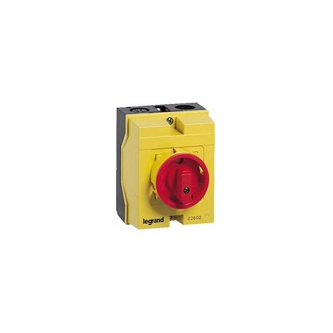 coffret de proximité - 25a - 3 pôles + neutre - legrand 022602