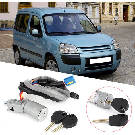 Contacteur de démarrage avec 2 clés 4162.CF Compatible avec Citroën Berlingo (1/5)