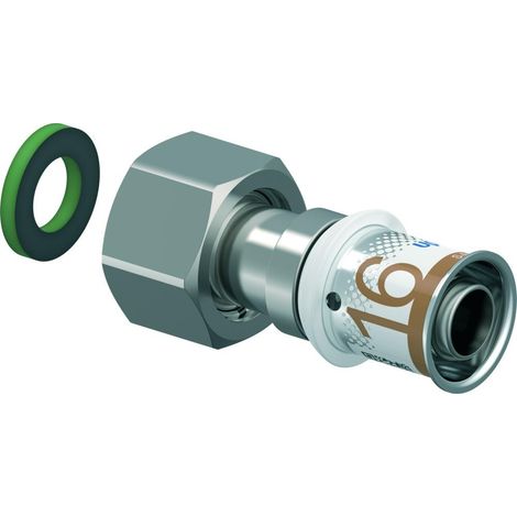 Raccord à sertir droit écrou libre S-PRESS Femelle 1"1/4-40 UPONOR FRANCE 1060094