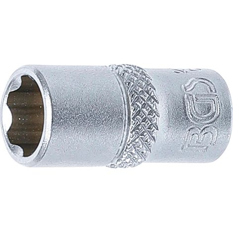 BGS Steckschlüssel-Einsatz Super Lock Antrieb Innenvierkant 6,3 mm SW 8 mm (1/3)