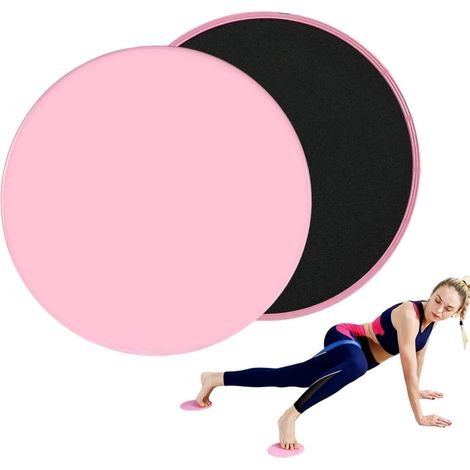 Disque de Glisse,2 Pièces Disque Glisseur Double Face,Disques de Fitness Abdominaux Core Disque Glisseur,pour Yoga,Pilates,Crossfit,Gym (1/5)