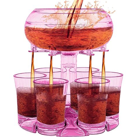de Barman de fte Distributeur de Verres Liqueur en Acrylique (1/5)