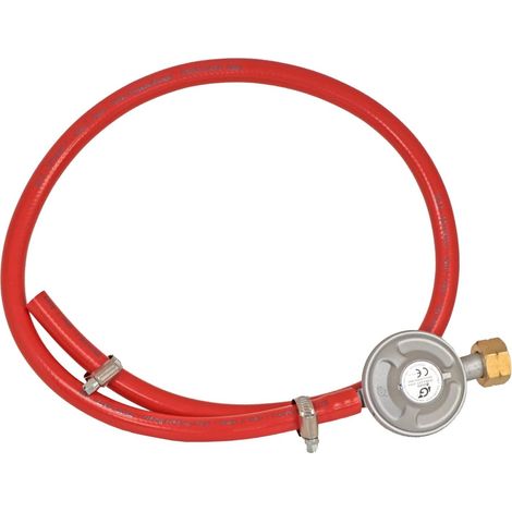 REGOLATORE PER STUFE A GAS CON TUBO FLESSIBILE