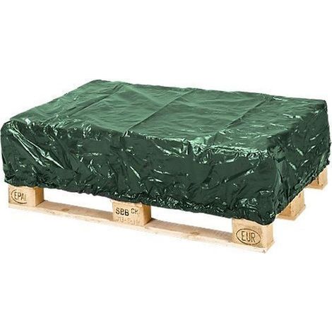 BioGreen Palettenabdeckhaube, Grün (1/2)