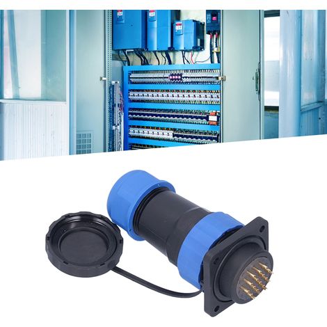 SP28 Vierloch-Quadratstecker, IP68 wasserdicht, für die Luftfahrt, Stecker und Buchse, 250 V, 5 A, 19 Pins (1/5)
