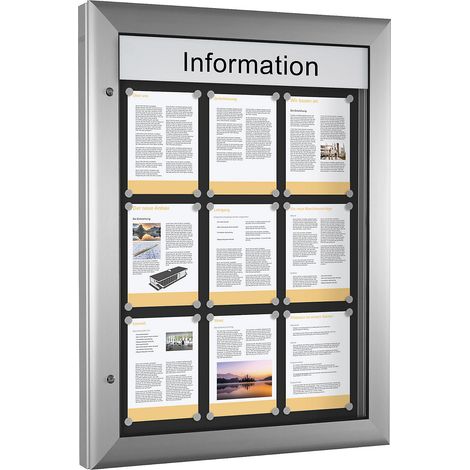 Schaar Design, Vitrine d'affichage pour l'intérieur et (1/5)