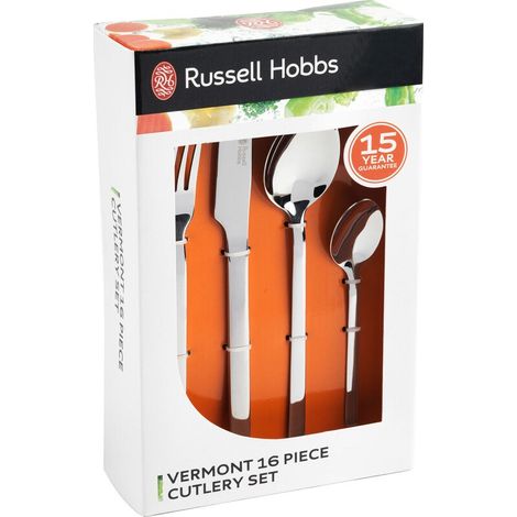 Juego de cubiertos Russell Hobbs BW028422EU7 Vermont de 16 piezas (1/3)