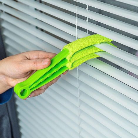 lot De 2, Pour Store De Fentre, Stores Enrouleur Et Lamelles, Avec Manchon En Microfibre, Nettoyage Pour Stores Vnitiens Et Volets, Brosse De Net (1/5)