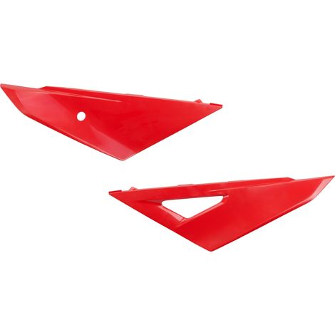 Coperture laterali superiori posteriori UFO 2024/11 per Honda CRF 250R / 450R '25 rosse