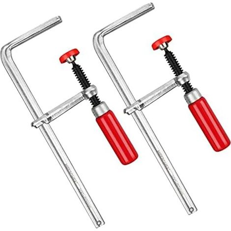 Serre Joint Rail De Guidage 160x60mm , Serre Joint à Levier De Table à Cliquet , Pince De Table à Cliquet Pour Le PonçAge Et La Coupe De PréCision , 2 PièCes (1/4)