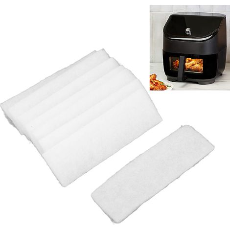 Filtres de Remplacement pour Friteuse 6 Quart ClearCook OdorErase - 8 pièces Fibre 16x5cm (1/5)