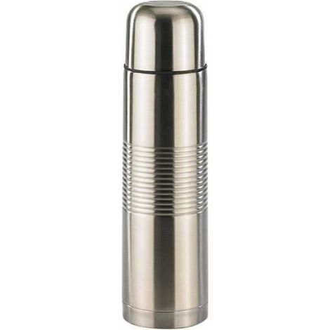 Bouteille isotherme - - 1 L - Inox gris - Gobelet intégré - Double paroi (1/3)