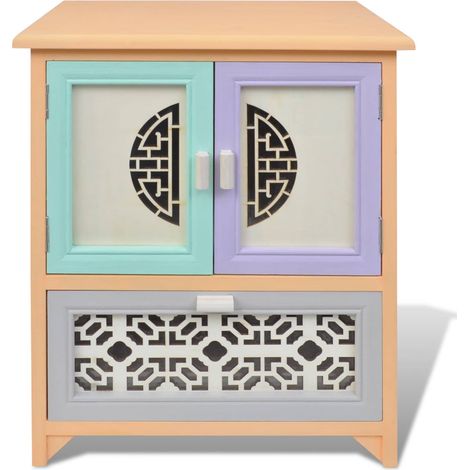 Maison Exclusive - Mobile laterale Multicolore 46 x 34 x 55.5 cm