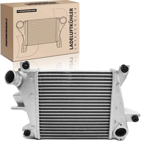 Refroidisseur d'air de charge, Aluminium, Longueur nette 304 mm, Largeur nette 288 mm, Profondeur nette 62 mm, Compatible avec Nissan X-Trail T30 (1/5)
