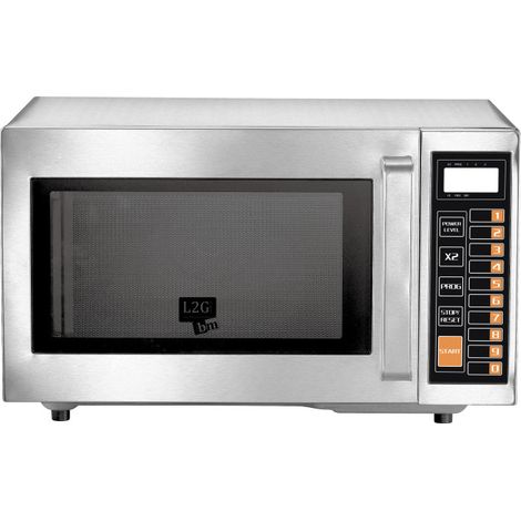 Four micro-ondes professionnel - 25L - 1000W - 3 niveaux puissance - 20 programmes - Saro